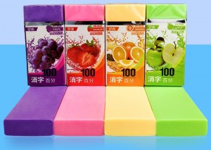 水果香味擦膠