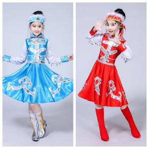 女童民族表演服 / 舞蹈演出服    