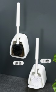 家用免打孔掛牆馬桶刷套裝 / 無死角廁所刷
