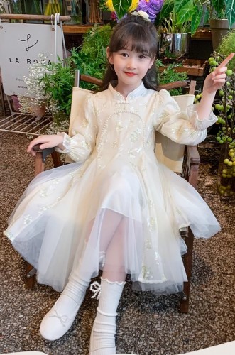 春秋女童旗袍 / 兒童公主裙
